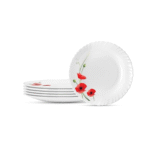 RED CARNATION FULL PLATE 11” SET