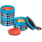 Milton Steel Microwow Tiffin Pro Lunch Boxes