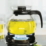 CARAFE WITH STRAINER IN LID - POT