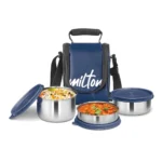 Milton Steel Munch Lunch Boxes