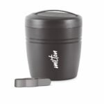 Milton Polar Ice Storage Pail with Tong, 1.5 litres, Black Grey | PU Insulated | BPA Free | Food Grade | Ice Storage Bucket