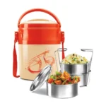 Milton Steel Odyssey Deluxe Lunch Boxes