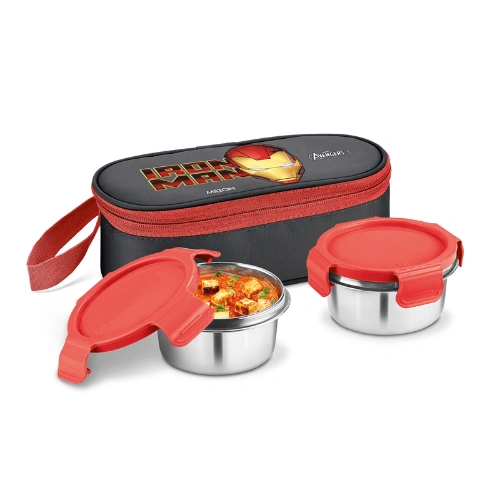 7 Milton Express Meal Flat Tiffins - Image 1