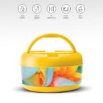 MILTON New Brunch Inner Stainless Steel Lunch Box, 590 ml, Yellow - Image 6