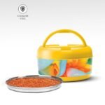 MILTON New Brunch Inner Stainless Steel Lunch Box, 590 ml, Yellow - Image 4