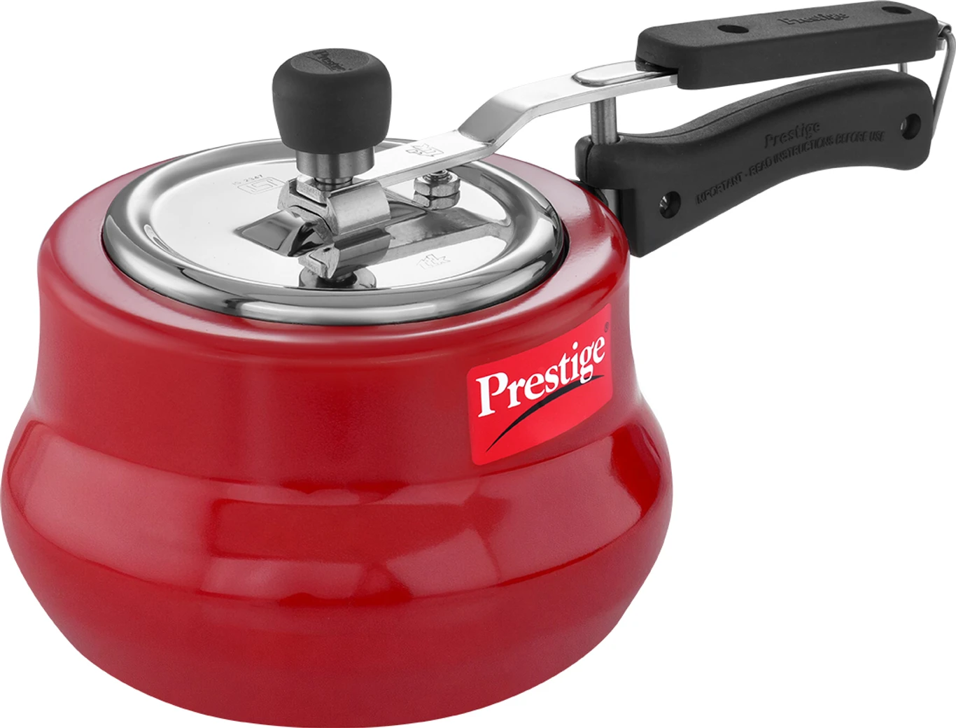 C1 Prestige Nakshatra Duo Plus Svachh Handi 3L Induction Bottom Pressure Cooker (Aluminium) - Image 1