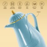 MILTON Minar 1000 Plastic Insulated Flask, 920 ml, Special Blue | BPA Free | Food Grade | Easy to Carry | Odour Free | Easy Grip - Image 3