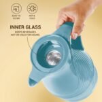 MILTON Minar 1000 Plastic Insulated Flask, 920 ml, Special Blue | BPA Free | Food Grade | Easy to Carry | Odour Free | Easy Grip - Image 2