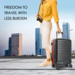 NAUTICA Small Cabin Suitcase (49 cm) 8 Wheels - Small 20-inch Carry-On Trolley - Black - Image 6