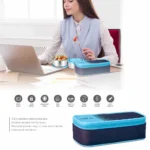 Nourish Insulated Lunch Box (Milton) | Cyan Colour - Image 4