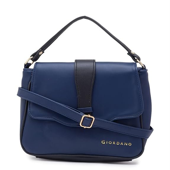SB1 Giordano Navy Blue Sling Bag - Image 1