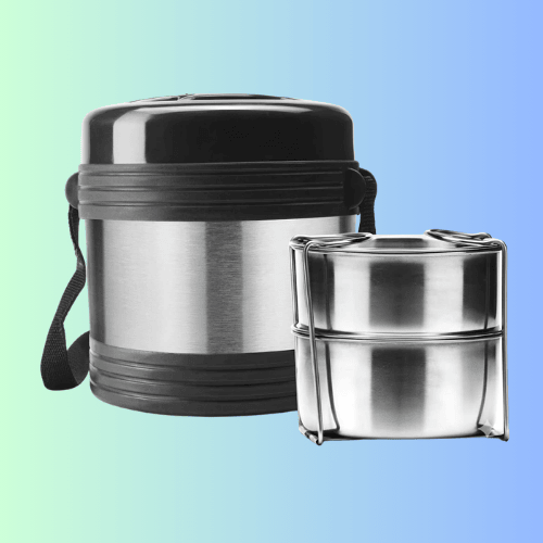 Untitled design (2) Steely Deluxe Tiffin - Image 1