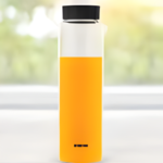 CRYSTO GLASS BOTTLE WITH PP LID