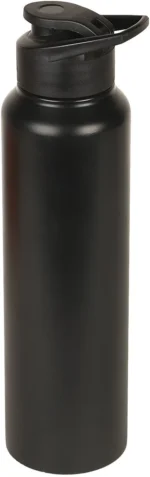 SE Elegance Matt Black Stainless Steel Sipper Water Bottle 1 Litre 1000 ml Stainless Steel Sipper (Pack of 1, Black)