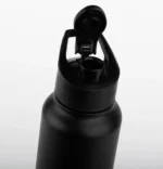 SE Elegance Matt Black Stainless Steel Sipper Water Bottle 1 Litre 1000 ml Stainless Steel Sipper (Pack of 1, Black) - Image 5
