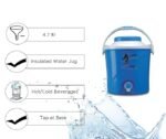 Milton Kool Stallion 10 Insulated Plastic Water Jug, 1 Piece, 9.7 litres, Blue | Food Grade | Easy to Carry | BPA Free | Ideal for Travel | Picnic | Homes | Office | Shops | Clinics - Image 4