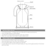 Milton Crystal 1500 Vacuum Insulated Inner Glass Hot or Cold Flask, 1500 ml, Green - Image 2