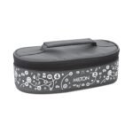 MILTON Lifestyle Lunch Box with Insulated Jacket, 2 Stainless Steel Round Containers with Clip Lock Lid (300 ml Each), Leak-Proof Tiffin for Office, School, College, Easy to Carry, Grey - Image 2