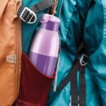 Milton Kool Nectar 900 Plastic Insulated Water Bottle, 700 ml Each, Purple & Sky Blue | Portable | Leak-Proof Flip Top Cap |Easy Grip | Hot or Cold | School | Office | Sports | Travel Bottle - Image 2