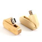 Swivel Premium Wooden Pen Drive 4GB USB 2.0 | Eco-Friendly Wood Flash Drive | Up to 10MB/s Speed | Grade A Chip | Corporate Gifting USB | Fancy Designer Pendrive 4GB - Image 3