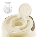 Milton Kool Pristine 7 Insulated Plastic Water Jug, 5.25 litres, Dark Brown | Food Grade | Easy to Carry | BPA Free - Image 4