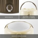 Milton Kool Pristine 7 Insulated Plastic Water Jug, 5.25 litres, Dark Brown | Food Grade | Easy to Carry | BPA Free - Image 5