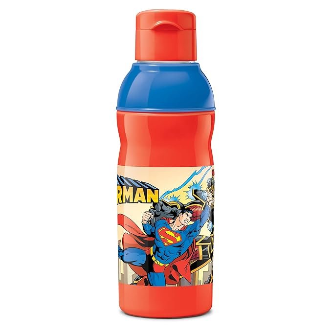prime1 Milton Kool Prime 600 Insulated Kids Water Bottle, 570 ml, Red | BPA & Lead Free | Food Grade | Leak Proof | PU Insulated | Easy to Carry - Image 1