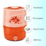 Milton Kool Rover 12 Water Jug PU Insulated, 11 litres, BPA Free, Leak Proof & Portable Jug, Sturdy Handles, Ideal for Travel, Picnic, Offices, Shops, Orange - Image 4