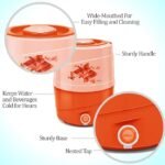 Milton Kool Rover 12 Water Jug PU Insulated, 11 litres, BPA Free, Leak Proof & Portable Jug, Sturdy Handles, Ideal for Travel, Picnic, Offices, Shops, Orange - Image 3