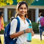 Milton Kool Windsor 900 Thermoware I Cold PU Insulated Water Bottle 700 ml, Leak Proof Flip Top Lid I for Office, Gym, School I Cyan Blue - Image 2